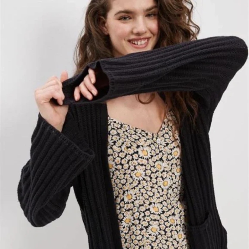 Four American Eagle Bell Sleeve Cardigans